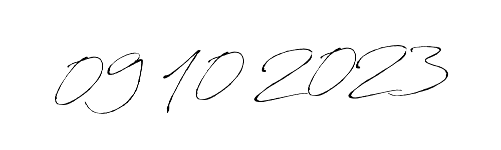 It looks lik you need a new signature style for name 09 10 2023. Design unique handwritten (Antro_Vectra) signature with our free signature maker in just a few clicks. 09 10 2023 signature style 6 images and pictures png