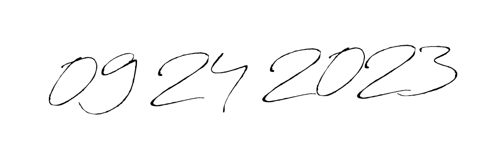 Create a beautiful signature design for name 09 24 2023. With this signature (Antro_Vectra) fonts, you can make a handwritten signature for free. 09 24 2023 signature style 6 images and pictures png