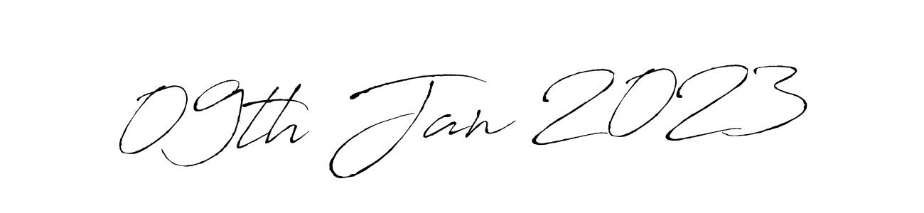 Also You can easily find your signature by using the search form. We will create 09th Jan 2023 name handwritten signature images for you free of cost using Antro_Vectra sign style. 09th Jan 2023 signature style 6 images and pictures png