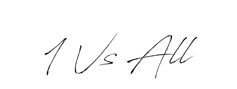 if you are searching for the best signature style for your name 1 Vs All. so please give up your signature search. here we have designed multiple signature styles  using Antro_Vectra. 1 Vs All signature style 6 images and pictures png