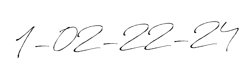 Also You can easily find your signature by using the search form. We will create 1-02-22-24 name handwritten signature images for you free of cost using Antro_Vectra sign style. 1-02-22-24 signature style 6 images and pictures png