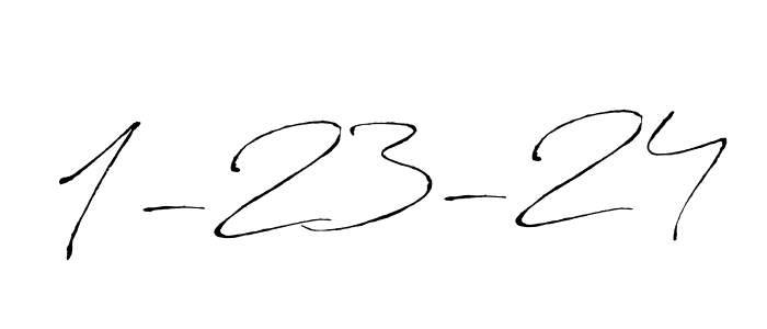 How to Draw 1-23-24 signature style? Antro_Vectra is a latest design signature styles for name 1-23-24. 1-23-24 signature style 6 images and pictures png