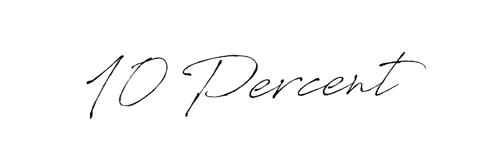 Also we have 10 Percent name is the best signature style. Create professional handwritten signature collection using Antro_Vectra autograph style. 10 Percent signature style 6 images and pictures png