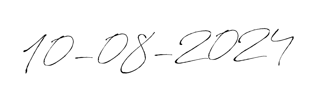 How to make 10-08-2024 name signature. Use Antro_Vectra style for creating short signs online. This is the latest handwritten sign. 10-08-2024 signature style 6 images and pictures png