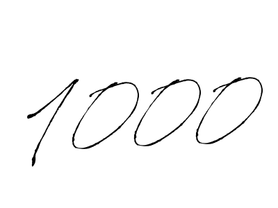 Design your own signature with our free online signature maker. With this signature software, you can create a handwritten (Antro_Vectra) signature for name 1000. 1000 signature style 6 images and pictures png
