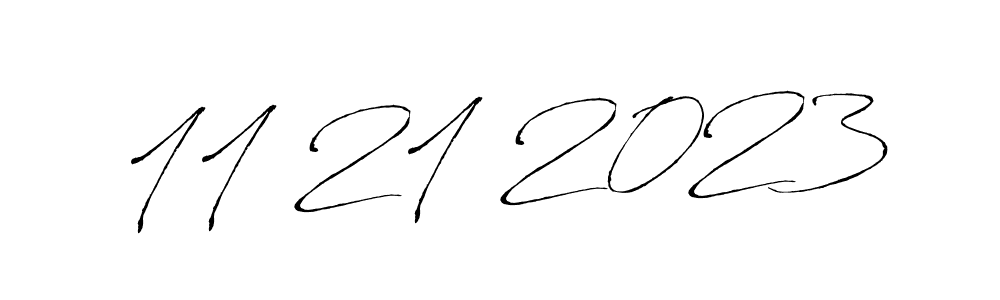 The best way (Antro_Vectra) to make a short signature is to pick only two or three words in your name. The name 11 21 2023 include a total of six letters. For converting this name. 11 21 2023 signature style 6 images and pictures png