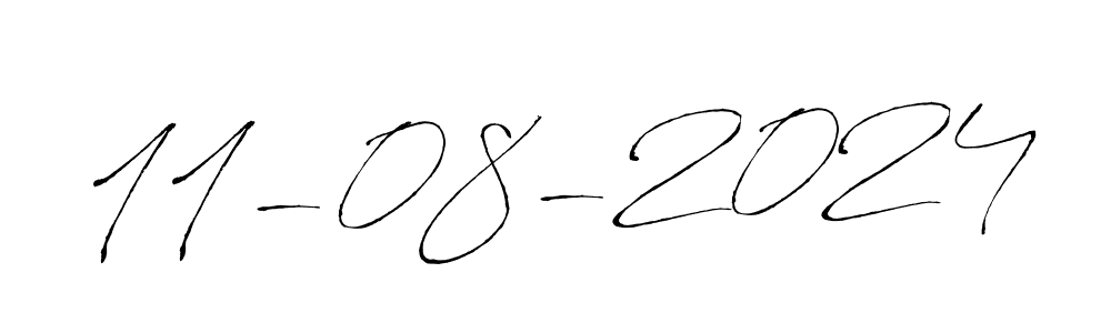 The best way (Antro_Vectra) to make a short signature is to pick only two or three words in your name. The name 11-08-2024 include a total of six letters. For converting this name. 11-08-2024 signature style 6 images and pictures png