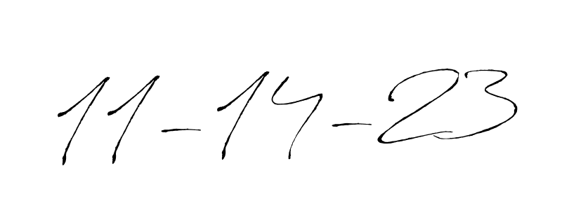 It looks lik you need a new signature style for name 11-14-23. Design unique handwritten (Antro_Vectra) signature with our free signature maker in just a few clicks. 11-14-23 signature style 6 images and pictures png