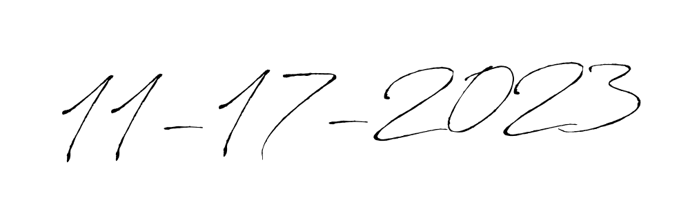 Create a beautiful signature design for name 11-17-2023. With this signature (Antro_Vectra) fonts, you can make a handwritten signature for free. 11-17-2023 signature style 6 images and pictures png