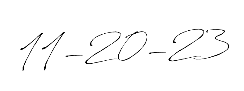 Use a signature maker to create a handwritten signature online. With this signature software, you can design (Antro_Vectra) your own signature for name 11-20-23. 11-20-23 signature style 6 images and pictures png