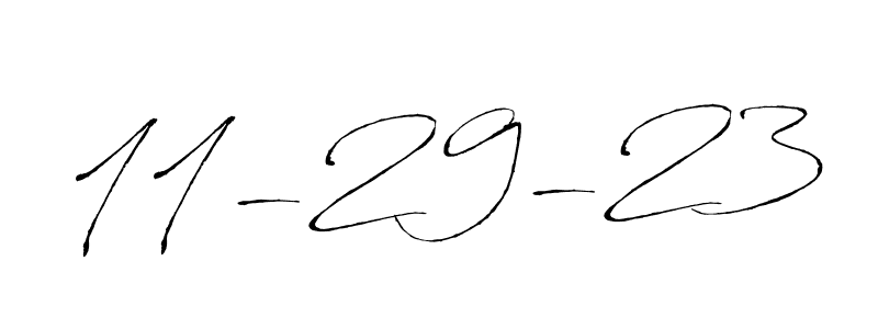 Also we have 11-29-23 name is the best signature style. Create professional handwritten signature collection using Antro_Vectra autograph style. 11-29-23 signature style 6 images and pictures png
