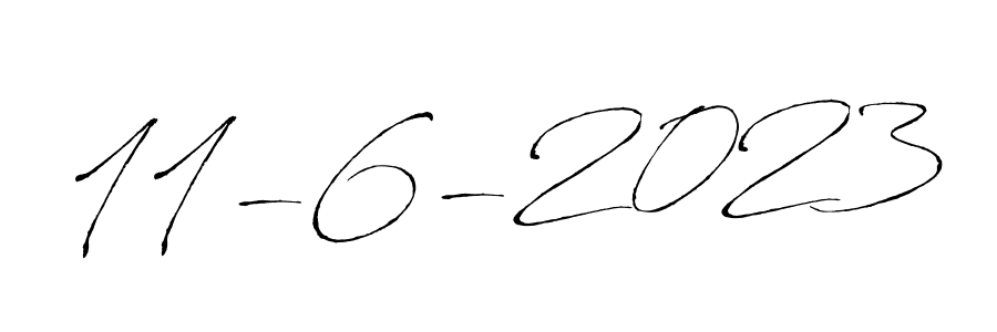 Use a signature maker to create a handwritten signature online. With this signature software, you can design (Antro_Vectra) your own signature for name 11-6-2023. 11-6-2023 signature style 6 images and pictures png