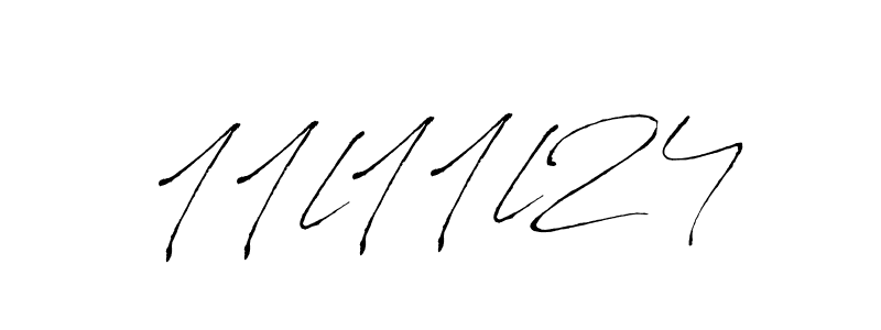 Create a beautiful signature design for name 11l11l24. With this signature (Antro_Vectra) fonts, you can make a handwritten signature for free. 11l11l24 signature style 6 images and pictures png