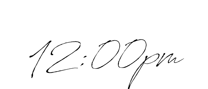 How to make 12:00pm name signature. Use Antro_Vectra style for creating short signs online. This is the latest handwritten sign. 12:00pm signature style 6 images and pictures png