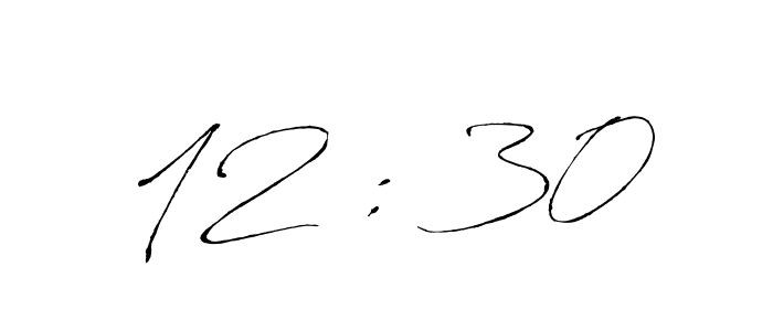 Also You can easily find your signature by using the search form. We will create 12 : 30 name handwritten signature images for you free of cost using Antro_Vectra sign style. 12 : 30 signature style 6 images and pictures png