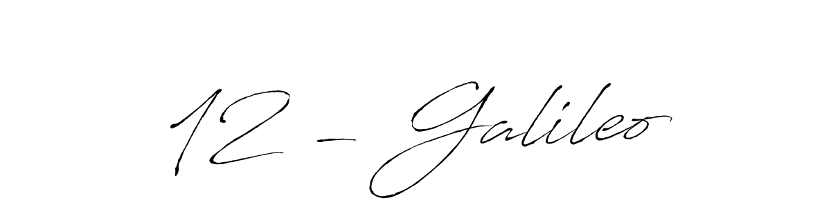 Make a beautiful signature design for name 12 - Galileo. Use this online signature maker to create a handwritten signature for free. 12 - Galileo signature style 6 images and pictures png