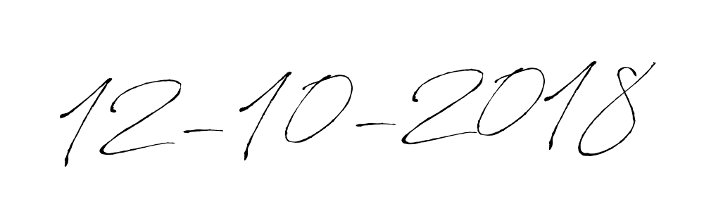 Make a beautiful signature design for name 12-10-2018. Use this online signature maker to create a handwritten signature for free. 12-10-2018 signature style 6 images and pictures png