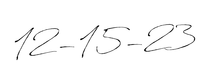 Also You can easily find your signature by using the search form. We will create 12-15-23 name handwritten signature images for you free of cost using Antro_Vectra sign style. 12-15-23 signature style 6 images and pictures png