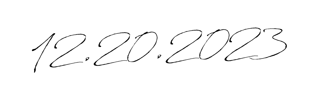 Design your own signature with our free online signature maker. With this signature software, you can create a handwritten (Antro_Vectra) signature for name 12.20.2023. 12.20.2023 signature style 6 images and pictures png