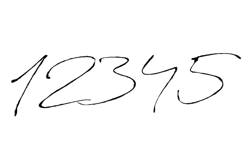 if you are searching for the best signature style for your name 12345. so please give up your signature search. here we have designed multiple signature styles  using Antro_Vectra. 12345 signature style 6 images and pictures png