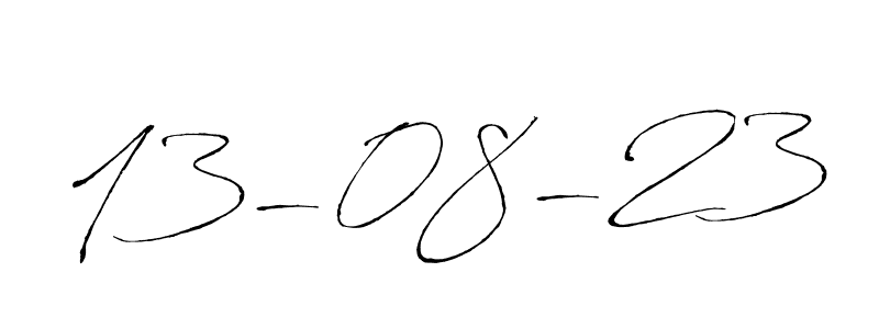 How to make 13-08-23 signature? Antro_Vectra is a professional autograph style. Create handwritten signature for 13-08-23 name. 13-08-23 signature style 6 images and pictures png