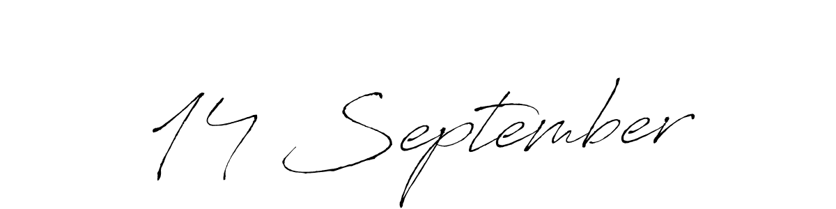 Similarly Antro_Vectra is the best handwritten signature design. Signature creator online .You can use it as an online autograph creator for name 14 September. 14 September signature style 6 images and pictures png