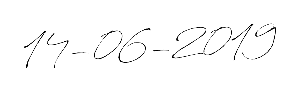 Also we have 14-06-2019 name is the best signature style. Create professional handwritten signature collection using Antro_Vectra autograph style. 14-06-2019 signature style 6 images and pictures png