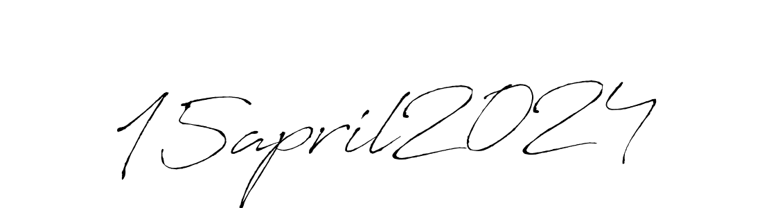 Design your own signature with our free online signature maker. With this signature software, you can create a handwritten (Antro_Vectra) signature for name 15april2024. 15april2024 signature style 6 images and pictures png