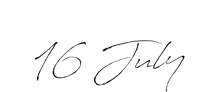 This is the best signature style for the 16 July name. Also you like these signature font (Antro_Vectra). Mix name signature. 16 July signature style 6 images and pictures png