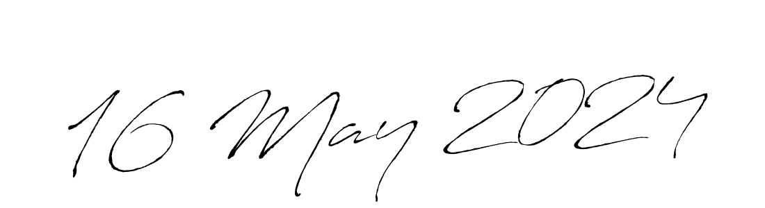 Design your own signature with our free online signature maker. With this signature software, you can create a handwritten (Antro_Vectra) signature for name 16 May 2024. 16 May 2024 signature style 6 images and pictures png