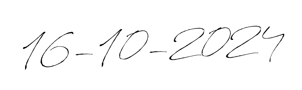 How to make 16-10-2024 name signature. Use Antro_Vectra style for creating short signs online. This is the latest handwritten sign. 16-10-2024 signature style 6 images and pictures png