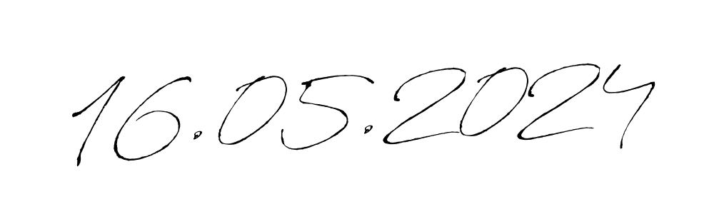 It looks lik you need a new signature style for name 16.05.2024. Design unique handwritten (Antro_Vectra) signature with our free signature maker in just a few clicks. 16.05.2024 signature style 6 images and pictures png