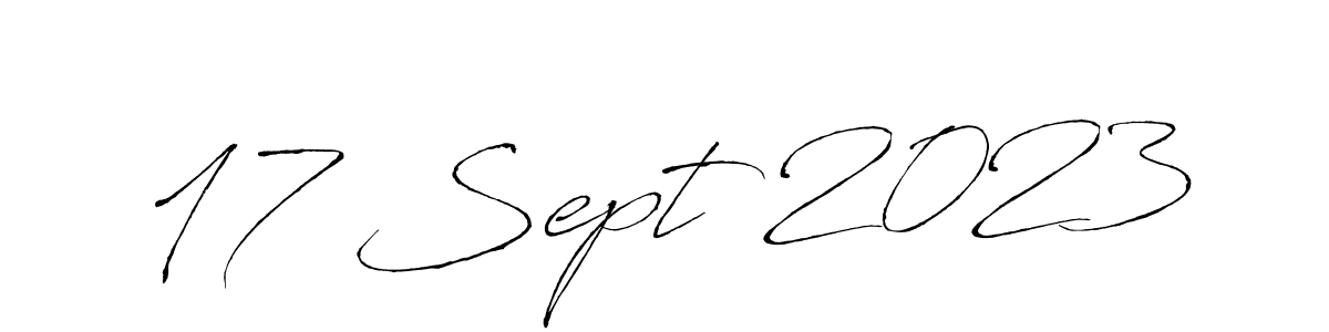 Also we have 17 Sept 2023 name is the best signature style. Create professional handwritten signature collection using Antro_Vectra autograph style. 17 Sept 2023 signature style 6 images and pictures png