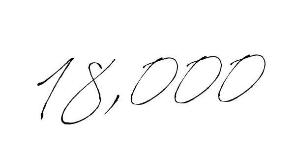 You can use this online signature creator to create a handwritten signature for the name 18,000. This is the best online autograph maker. 18,000 signature style 6 images and pictures png