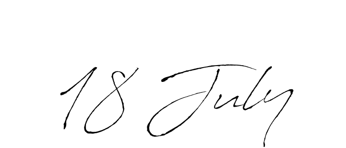 Also You can easily find your signature by using the search form. We will create 18 July name handwritten signature images for you free of cost using Antro_Vectra sign style. 18 July signature style 6 images and pictures png