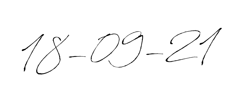 Design your own signature with our free online signature maker. With this signature software, you can create a handwritten (Antro_Vectra) signature for name 18-09-21. 18-09-21 signature style 6 images and pictures png