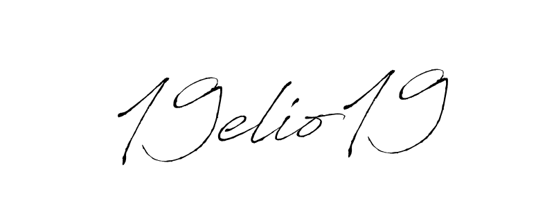 Create a beautiful signature design for name 19elio19. With this signature (Antro_Vectra) fonts, you can make a handwritten signature for free. 19elio19 signature style 6 images and pictures png