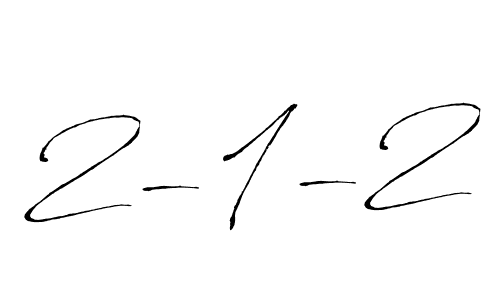 How to make 2-1-2 name signature. Use Antro_Vectra style for creating short signs online. This is the latest handwritten sign. 2-1-2 signature style 6 images and pictures png