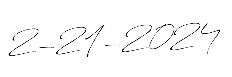 Create a beautiful signature design for name 2-21-2024. With this signature (Antro_Vectra) fonts, you can make a handwritten signature for free. 2-21-2024 signature style 6 images and pictures png