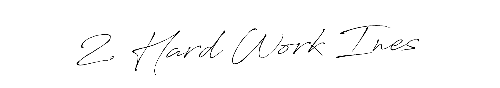 This is the best signature style for the 2. Hard Work Ines name. Also you like these signature font (Antro_Vectra). Mix name signature. 2. Hard Work Ines signature style 6 images and pictures png