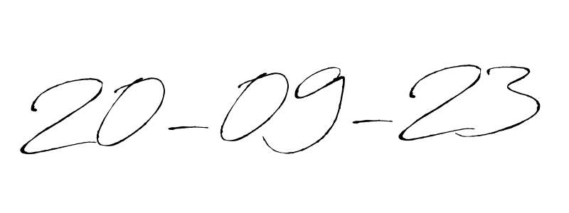 Create a beautiful signature design for name 20-09-23. With this signature (Antro_Vectra) fonts, you can make a handwritten signature for free. 20-09-23 signature style 6 images and pictures png