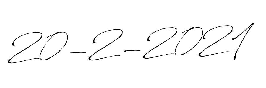 Design your own signature with our free online signature maker. With this signature software, you can create a handwritten (Antro_Vectra) signature for name 20-2-2021. 20-2-2021 signature style 6 images and pictures png