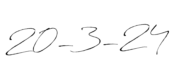 Use a signature maker to create a handwritten signature online. With this signature software, you can design (Antro_Vectra) your own signature for name 20-3-24. 20-3-24 signature style 6 images and pictures png