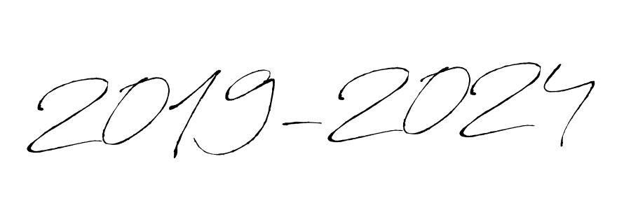 Make a beautiful signature design for name 2019-2024. With this signature (Antro_Vectra) style, you can create a handwritten signature for free. 2019-2024 signature style 6 images and pictures png