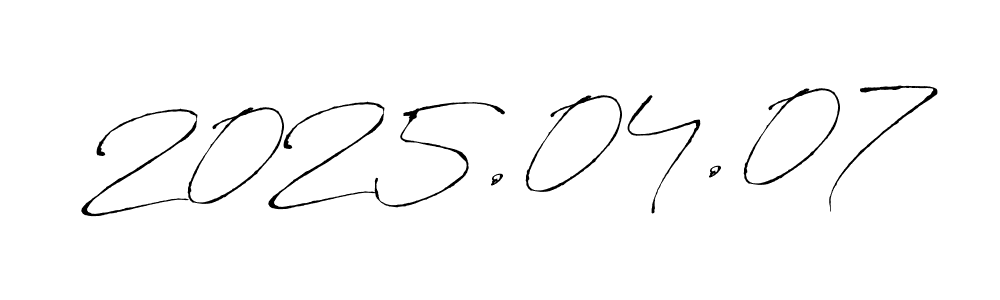 How to make 2025.04.07 signature? Antro_Vectra is a professional autograph style. Create handwritten signature for 2025.04.07 name. 2025.04.07 signature style 6 images and pictures png