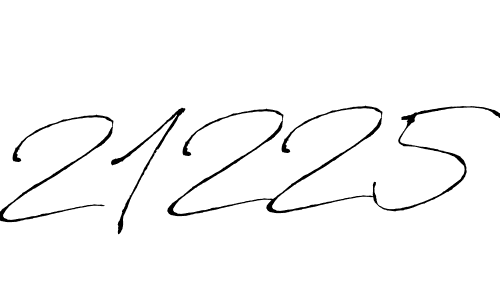 Make a beautiful signature design for name 21225. With this signature (Antro_Vectra) style, you can create a handwritten signature for free. 21225 signature style 6 images and pictures png