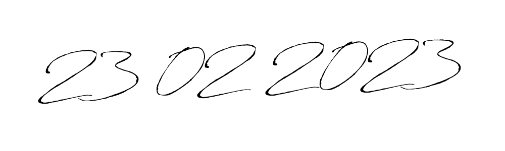 23 02 2023 stylish signature style. Best Handwritten Sign (Antro_Vectra) for my name. Handwritten Signature Collection Ideas for my name 23 02 2023. 23 02 2023 signature style 6 images and pictures png