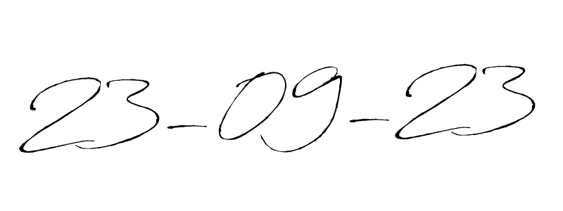 Also You can easily find your signature by using the search form. We will create 23-09-23 name handwritten signature images for you free of cost using Antro_Vectra sign style. 23-09-23 signature style 6 images and pictures png