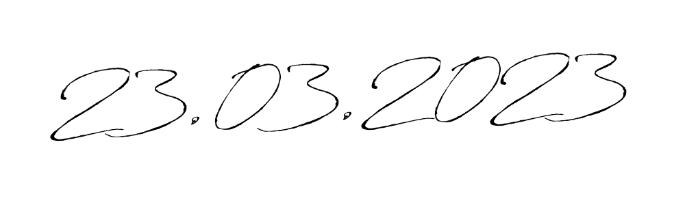 Use a signature maker to create a handwritten signature online. With this signature software, you can design (Antro_Vectra) your own signature for name 23.03.2023. 23.03.2023 signature style 6 images and pictures png