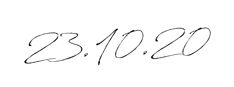 How to Draw 23.10.20 signature style? Antro_Vectra is a latest design signature styles for name 23.10.20. 23.10.20 signature style 6 images and pictures png